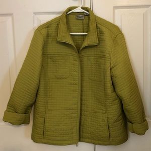 Yellow green Chico’s jacket